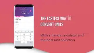 Quick Unit Converter, FREE for Android & iOS