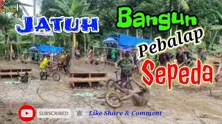 SERU‼️BANYAK YG JATUH SAAT LOMBA BALAP SEPEDA 17 AN 