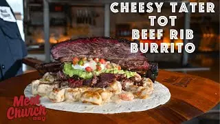 Cheesy Tater Tot Burrito | As seen on The Tonight Show
