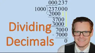 Dividing with Decimals (Simplifying Math)