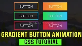 🔥 Glowing Gradient Button Animation Effects on Hover Using Html and CSS | Animated gradient buttons