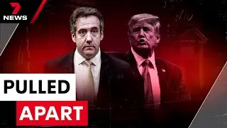 Michael Cohen pulled apart in Trump trial | 7 News Australia