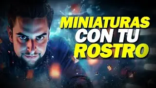 ¿Cómo CREAR MINIATURAS con tu ROSTRO utilizando IA? 🤖😎