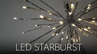 Easy Exterior or Interior Décor Ideas Using Starburst Lighted Branches Lit Décor