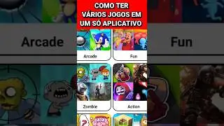 VÁRIOS JOGOS EM UM SÓ APLICATIVO 
