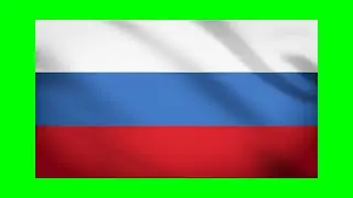 RUSSIA FEDERATION 🏳️ FLAG Frame MOTION💯|#greenscreen effects - chroma key animations VIDEO HD *1080*