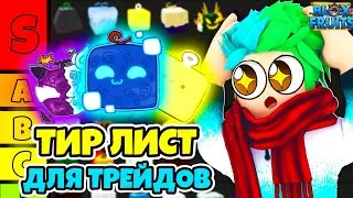 ✅ НОВЫЙ ТРЕЙД ТИР ЛИСТ В БЛОКС ФРУТС! БЛОКС ФРУТС ТИР ЛИСТ ФРУКТОВ! ОБНОВЛЕНИЕ 20 Blox Fruits