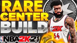 🚨New🚨 Rare Center 2-Way Slashing Shot Creator Build NBA 2K21 Best Big Man Badges Next Gen
