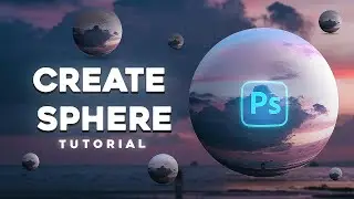 How to create a sphere / crystal ball in photoshop 🔮