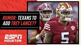 Should the Texans TRADE for Trey Lance?? | ESPN Houston