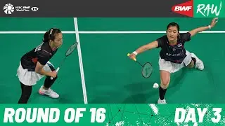 YONEX Taipei Open 2024 | Day 3 | Court 3 | Round of 16