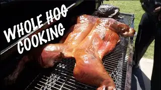 WHOLE HOG COOKING | HOW TO COOK A WHOLE HOG | NAHUNTA PORK OUTLET TOUR