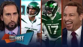 Aaron Rodgers and Garrett Wilson argue, Brou is fired up for the Jets | NFL | FIRST THINGS FIRST