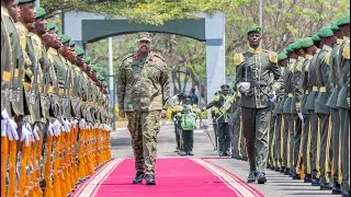 THE CHIEF OF DEFENCE FORCES OF THE UGANDA PEOPLES' DEFENCE FORCES VISITS RDF HQS | KGL, 12 AUG 2024