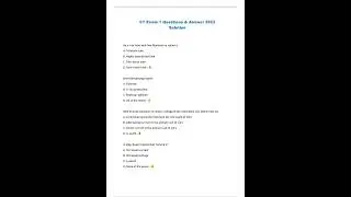 CT   Computed Tomography Exam 1 Questions & Answer 2023 Solution