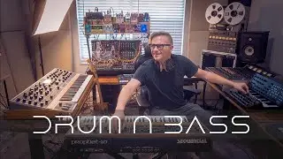 Drum & Bass Jam with Analog Synths - Connecting With the Stars