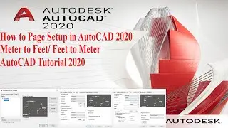 How to Page Setup a 2D Drawing in AutoCAD 2020 || AutoCAD Tutorial || AutoCAD MAGIC