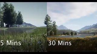 5 mins vs 30 mins environment designing uncut