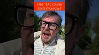 Four days to go until the launch of our free 50-Hour TEFL course