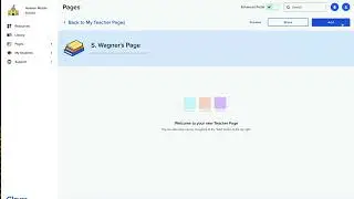 Creating a Clever Teacher Page & Adding Apps