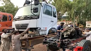 Amazing Process Of MAKING Complete Truck in Pakistan// UD Nissan Truck Production in Local Workshop