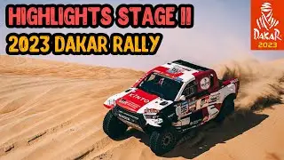 2023 Rally Dakar - Extended Highlights of Stage 11