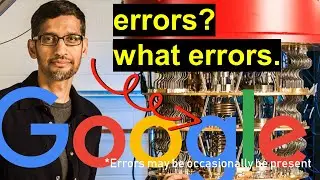 Google quantum computer's error correction breakthough breakdown