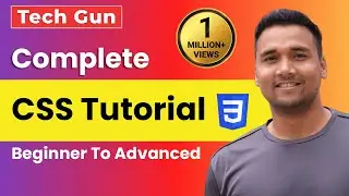 CSS Tutorial in Hindi | Complete CSS Course For Beginners to Advanced | Step By Step Tutorial [2023]