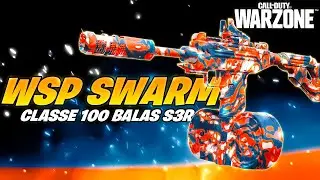 *100 BALAS* A NOVA CLASSE INSANA DE WSP SWARM EM REBIRTH ISLAND!! | CLASSE WSP SWARM WARZONE