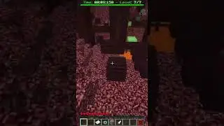 Minecraft Netherrack Parkour Gameplay [1164]