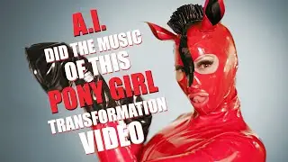 Latex Pony Girl Transformation with A.I. SONG