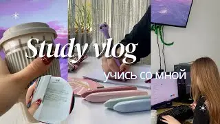 STUDY VLOG 🖇️ УЧИСЬ СО МНОЙ 🙇‍♀️📚| 11 класс | Алина Зосим