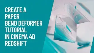 Cinema 4D Tutorial - Create a Paper Blend Deformer