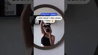 Figma pro prototype with variables 