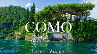 Lake Como 4K • Discover Serene Waters, Picturesque Villages, and Stunning Alpine Views • 4K VIDEO HD