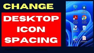 Change Desktop icon spacing in Windows 11 / 10