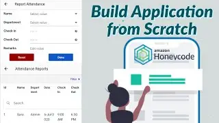 Build Application from Scratch using Amazon Honeycode