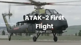 Part1) TUSAŞ-TAI "ATAK-2" Heavy Class Attack Helicopter Flies for the First Time #atak2helicopter