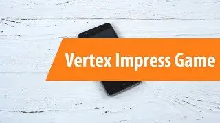 Распаковка смартфона Vertex Impress Game / Unboxing Vertex Impress Game