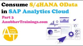 Create Stories in SAP Analytics Cloud using OData Services | Create OData Model based Stories SAC