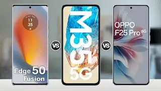 Moto Edge 50 Fusion vs Samsung Galaxy M35 vs Oppo F25 Pro