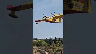 Firefighting Aircrafts CANADAIR CL-415 🛩️ Croatia