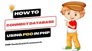 PHP database connection with PDO || Connect to database using PDO