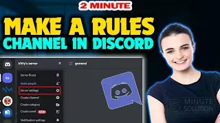 How to make a rules channel in discord 2024 (Quick & Easy)