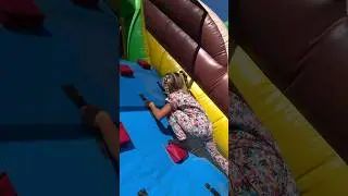 Huge Inflatable Playground for Kids! 🤩 #playground #kidssongs #funforkids #shortvideo