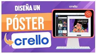 Cómo hacer un póster o afiche en Crello 2022 - Cómo diseñar con plantillas en Crello.