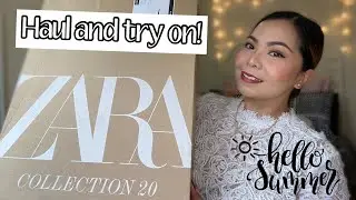 ZARA haul and try on | Collection 2020 | #ZaraHaul #ZaraTryOnHaul #ZaraSummerCollection2020