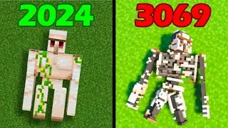 minecraft physics in 2024 vs 3069