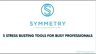 3 Stress Busting Tips for Busy Professionals