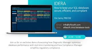 IDERA – How to keep your SQL databases secure, efficient, and compliant